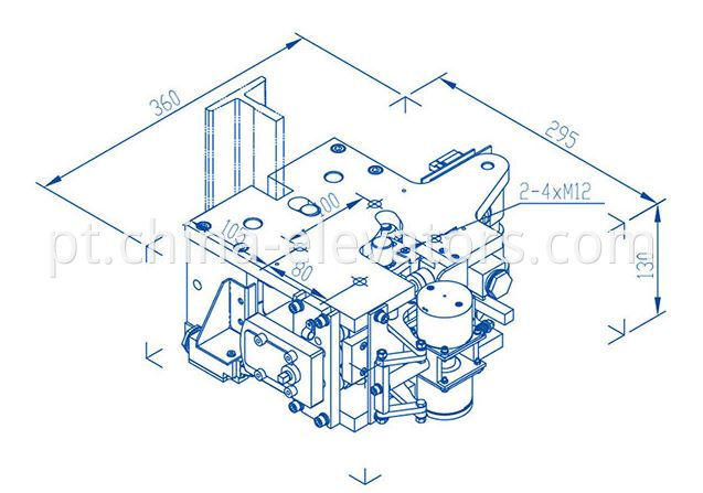 AGB Rail Clamping Device for Elevators